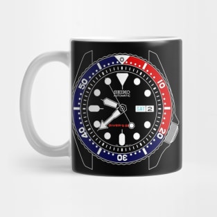 Seiko Pepsi Skx Automatic Watch Mug